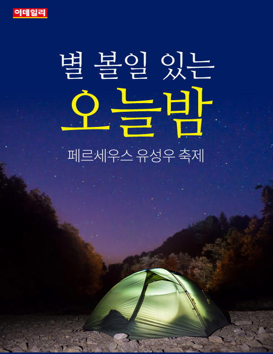 [카드뉴스] 별 볼일 있는 오늘밤, 페르세우스 유성우 축제