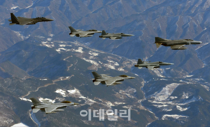 UFG 연습 시작, 공군 항공전력 실전적 공중전술훈련 실시