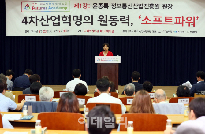[포토] 국회 제4차산업혁명포럼 퓨처스아카데미-송희경의원 인사말
