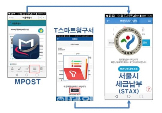 "서울 지방세 고지서, 이제 앱으로 받아요"