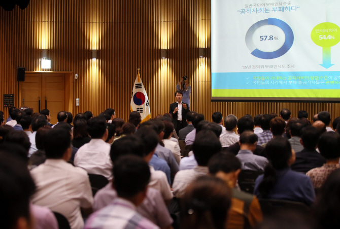 [포토]부정청탁 및 금품등 수수의 금지에 관한 법률 바로 알기 청렴 교육