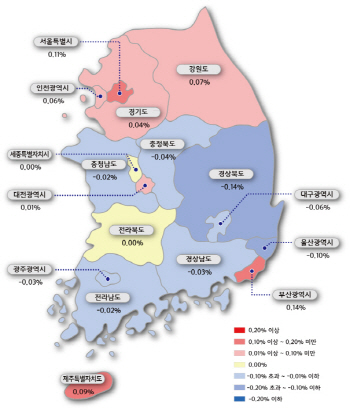 정부 '가계빚 대책'에…서울 아파트값 더 올랐다