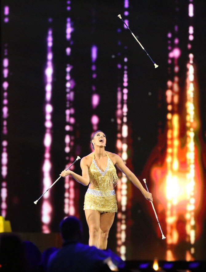 2017 미스 아메리카, `개인기를 뽐내요`                                                                                                                                                             