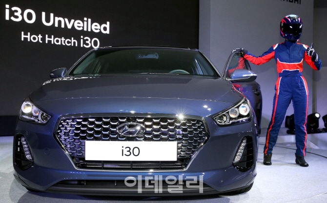 [포토]핫 해치(Hot Hatch) 'i30', 캐스캐이딩 그릴 최초 적용