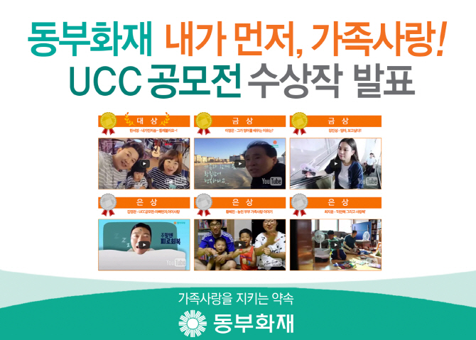 동부화재, UCC공모전 당선작 발표