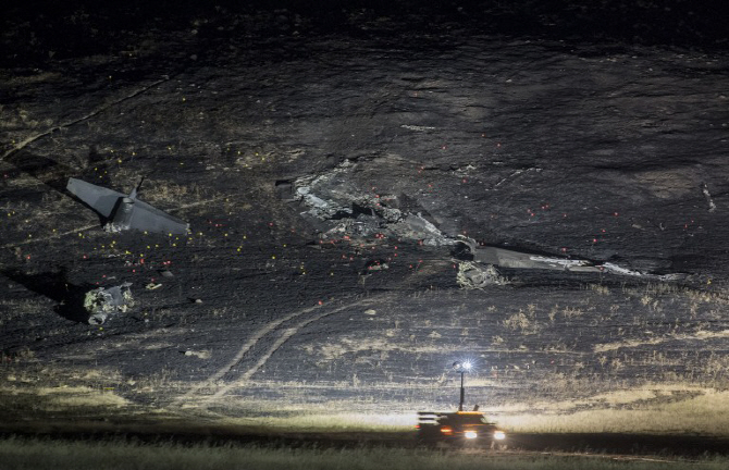  美 U-2기 추락..조종사, 비상탈출했지만 숨져                                                                                                                                                       