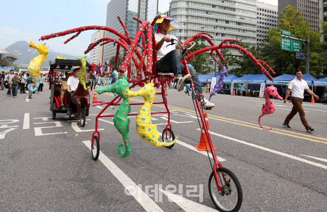 [포토]이색 자전거들의 시선강탈