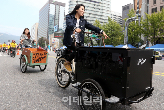 [포토]최고의 시민 놀이터 변신한 세종대로