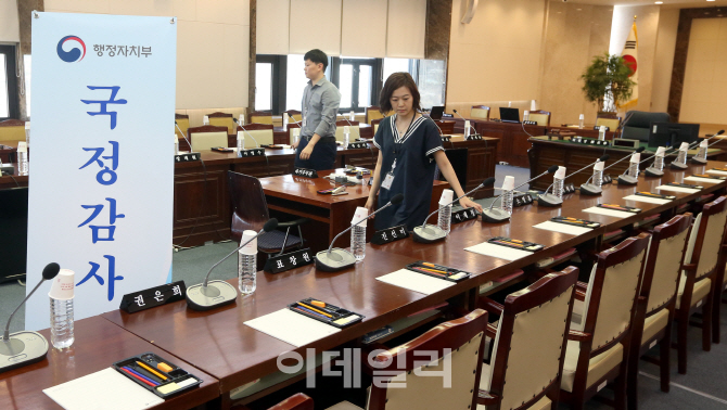 [포토]하루 앞으로 다가온 20대 첫 정기 국정감사