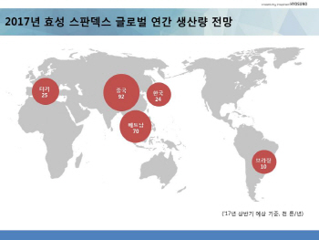 "세계 1위 지킨다" 효성, 터키 스판덱스공장 증설..유럽·중동 공략