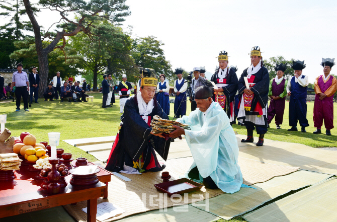 [포토] 해미읍성 역사체험축제- 고유제