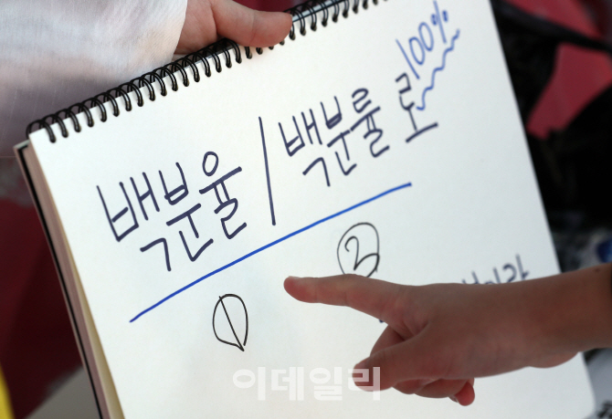 [포토]'백분율? 백분률?'