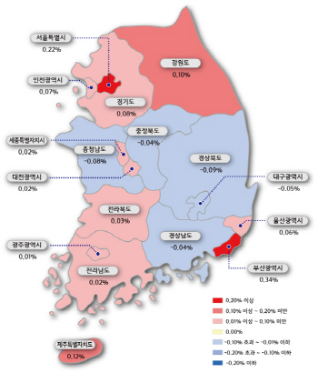 펄펄끓는 부산…주간 아파트값 4년 만에 '신기록'