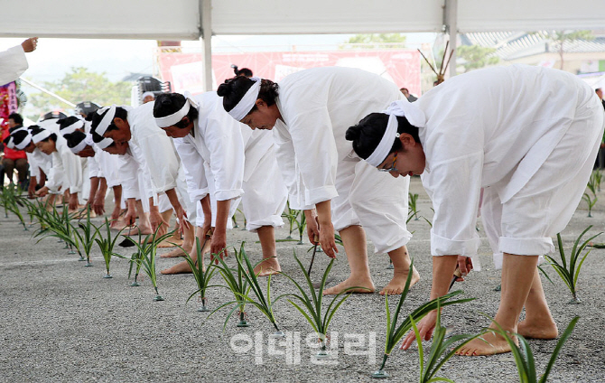 [포토] 전북 순창 장류축제- 금과들소리
