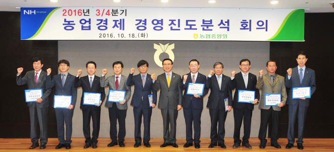[포토]농협 전(全) 농업경제부문, 경영진도 분석회의 개최!