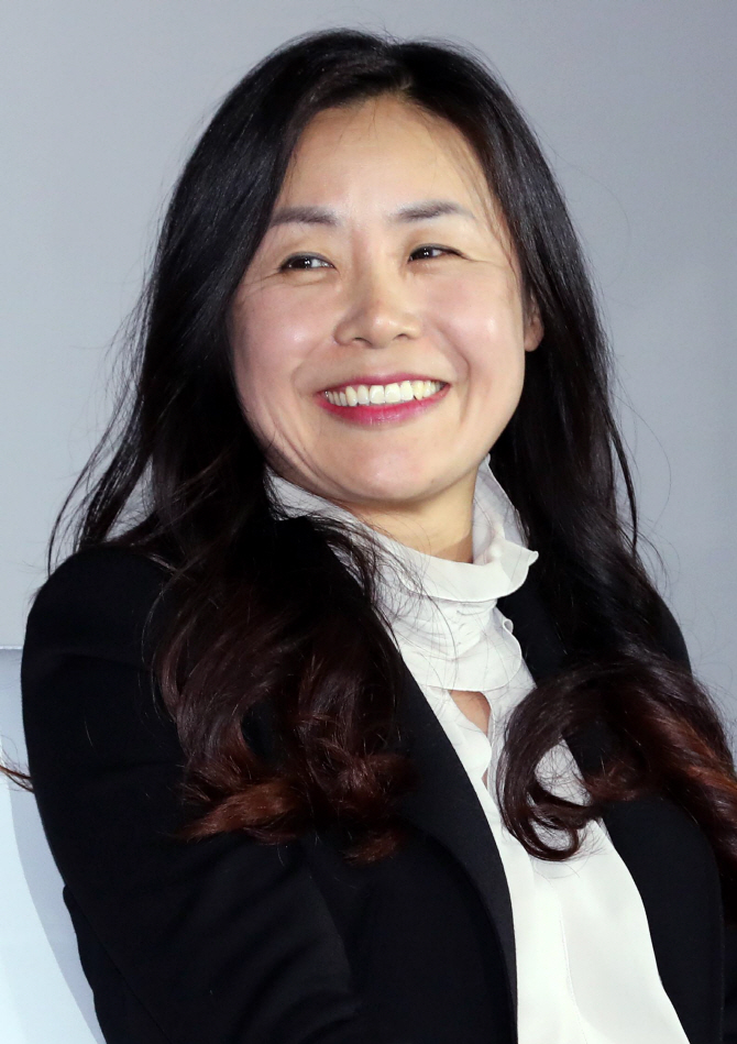 [포토]'미소짓는 박혜린 옴니시스템 대표'