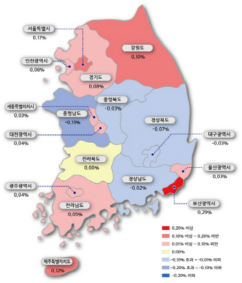 정부 대책 마련에…강남 재건축 아파트값 상승폭 '뚝뚝'