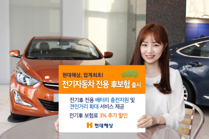 현대해상, 업계 최초 '전기車 전용 자동차보험' 판매