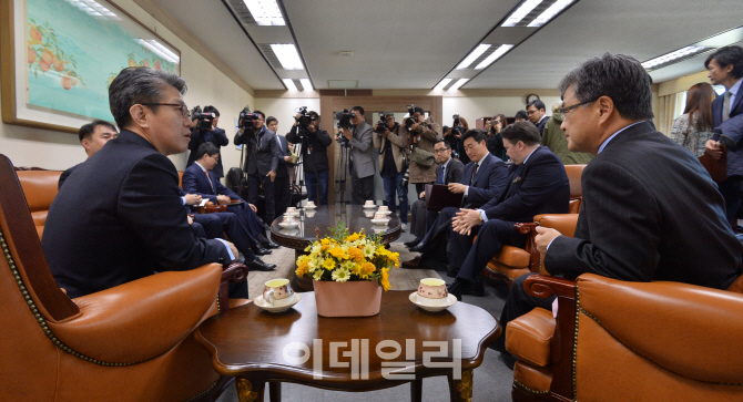 [포토]회동 갖는 한미 6자회담 수석대표