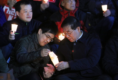 안철수 이재명 박원순, ‘대통령 하야’ 선명성 경쟁… 역풍 불수도