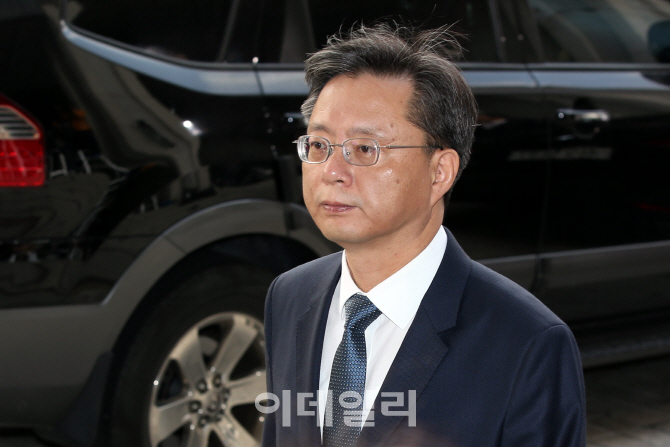 [포토]검찰 도착한 우병우 청와대 전 민정수석