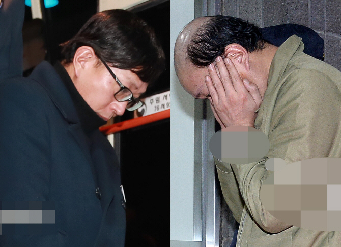 차은택, 하루 사이 무슨 일이..가발·안경 벗었다                                                                                                                                                          