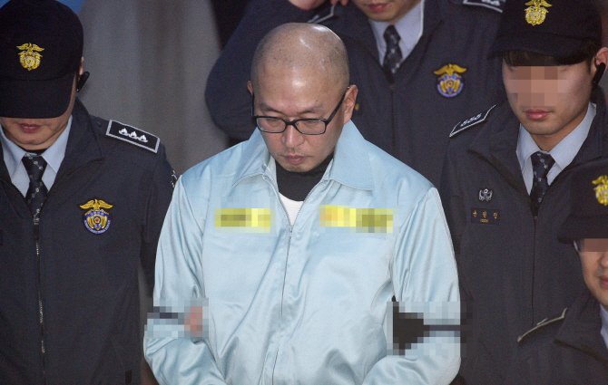  중앙지법 향하는 차은택씨                                                                                                                                                                         