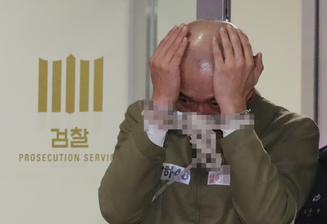  구치소 향하는 차은택                                                                                                                                                                             