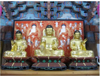 '고창 문수사 목조석가여래삼불좌상' 등 9건 보물 지정