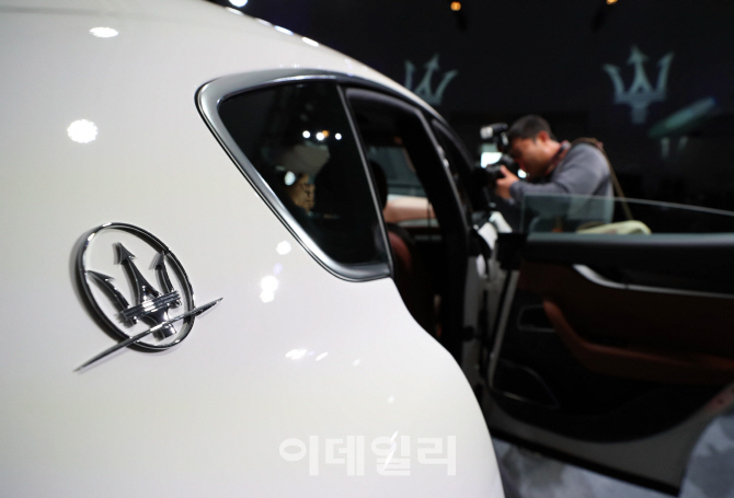 [포토]마세라티 최초 SUV 르반떼, '럭셔리한 디자인'