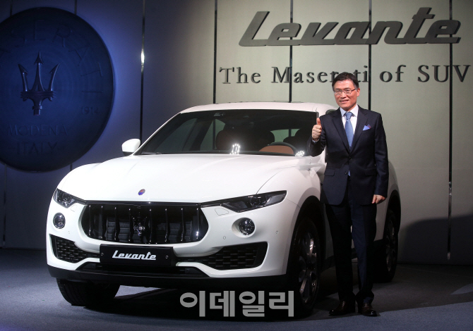 마세라티 첫 SUV 르반떼 출시.."억대 가격에도 올해 완판 기대"