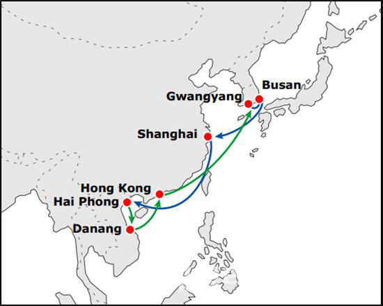 현대상선, 국적선사 최초 ‘베트남 다낭 직기항 서비스’ 개설