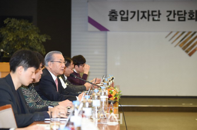 포토]김인호 무협회장 