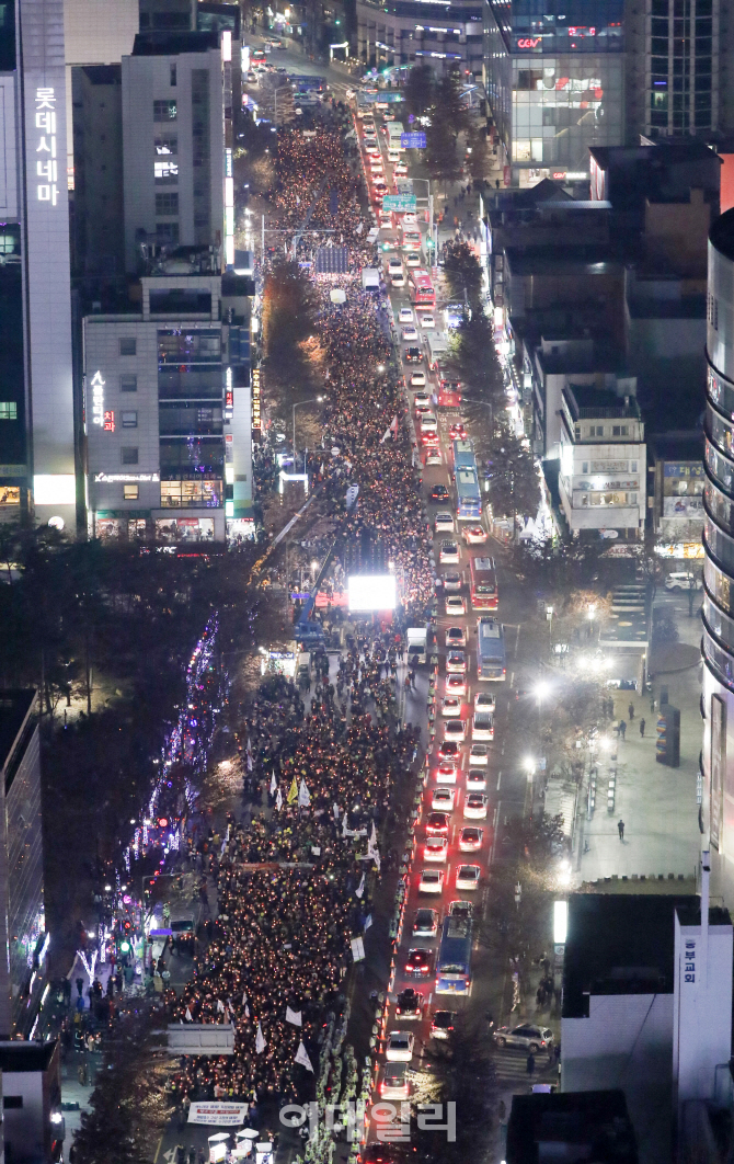 [포토]‘전국 촛불 232만’ 사상 최대