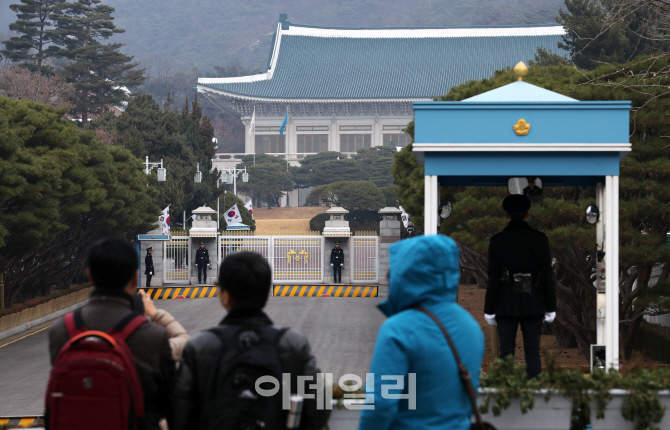 [포토]적막감 감도는 청와대