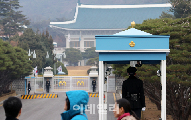 [포토]적막감 감도는 청와대
