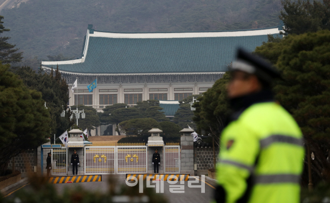 [포토]적막감 감도는 청와대