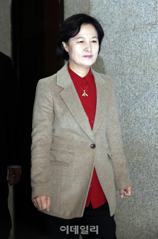 [포토]최고위 참석하는 추미애 더불어민주당 대표