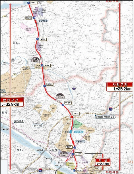 '서울~문산 고속도로' 토지보상금 3000억 추가로 풀린다