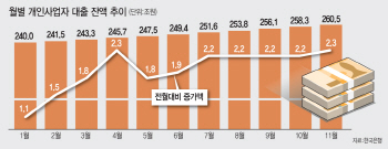 불황에 금리는 오르고…400조원 개인사업자 대출 불안(상보)