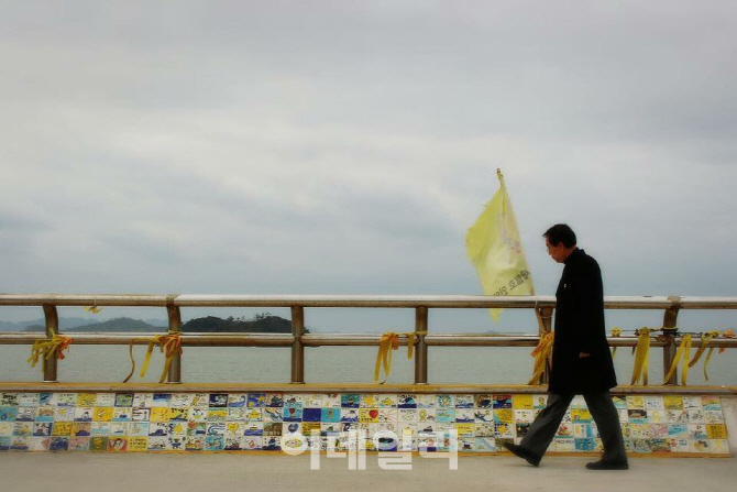 박원순 시장, 팽목항 세월호 분향소 찾아