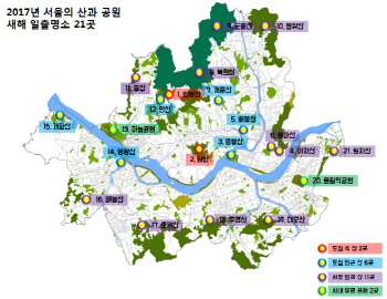 "서울서 새해 일출 맞이해요"..시내 21곳 명소는?