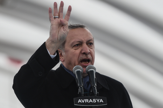 에르도안 터키 대통령, 39명 총격사망에 "위협요인 제거하겠다"