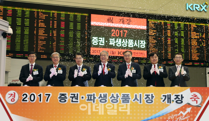 [포토]2017 증권·파생상품시장 개장식
