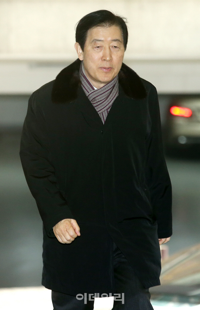 [포토]삼성 2인자 최지성 부회장 특검 소환