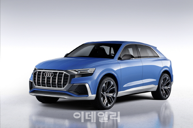 [2017 디트로이트]아우디 쿠페형 SUV ‘Q8 콘셉트’ 공개