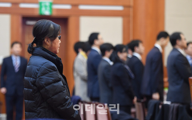 최순실 "정호성, 연설문 못써서 朴에게 혼났다 들어"