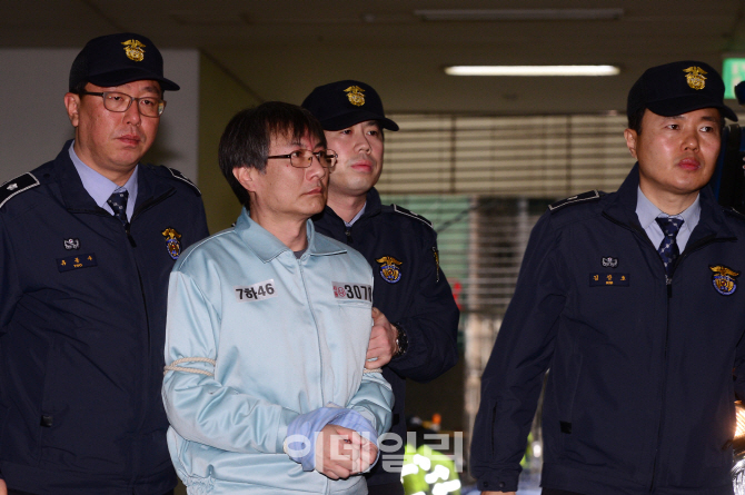 [포토]재소환되는 정관주 전 차관