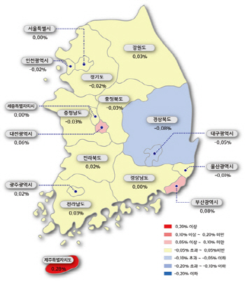 전국 아파트 매매가, 5주째 제자리걸음