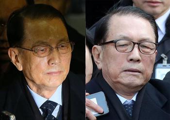 김기춘·조윤선도 구치소서 `긴 밤`..안경 바꿔쓰고 수의입고 독방行